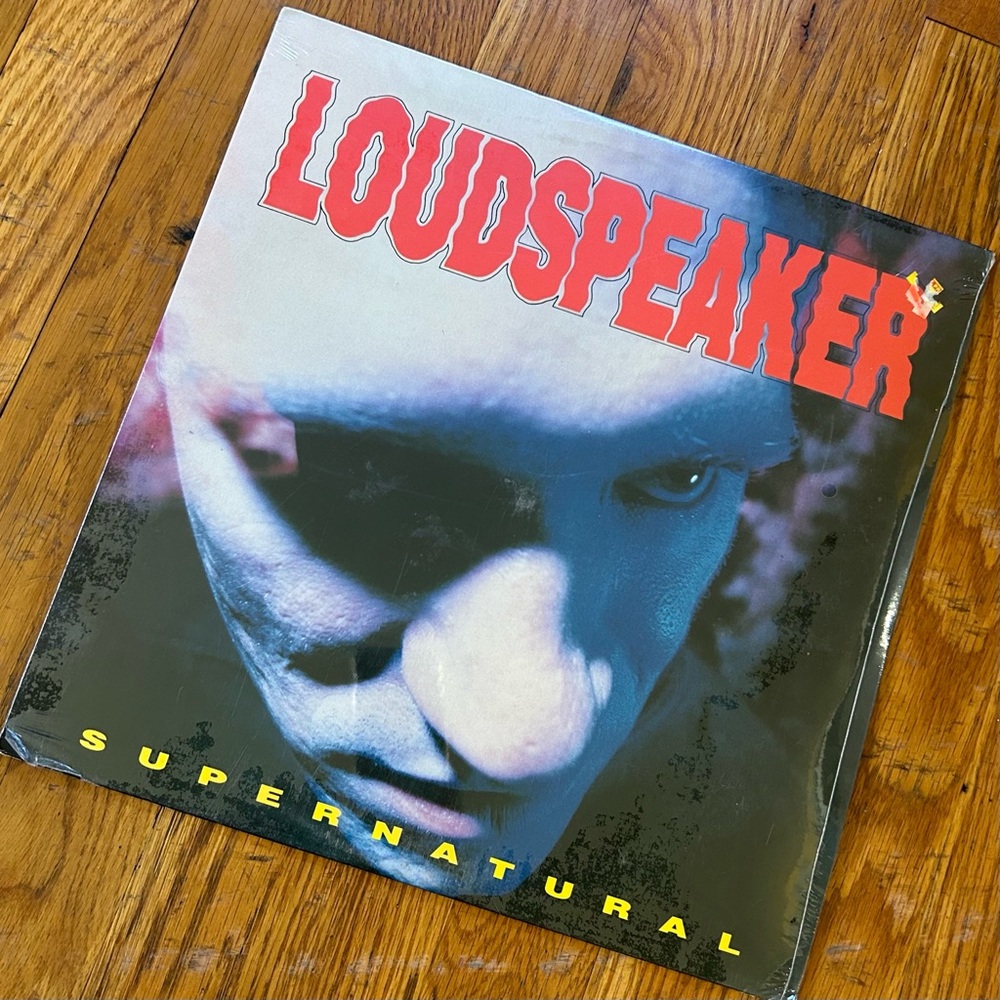 loudspeaker - supernatural - lp 1991 cargo records